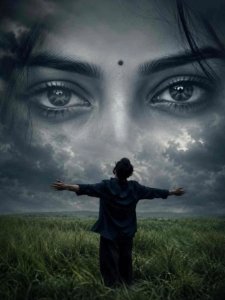 Sad Love Eyes AI Photo Editing Prompt
