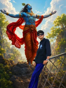Krishna Ai Image Prompt Gujarati