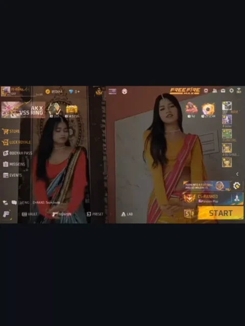 Lahanga Me Meter Capcut template